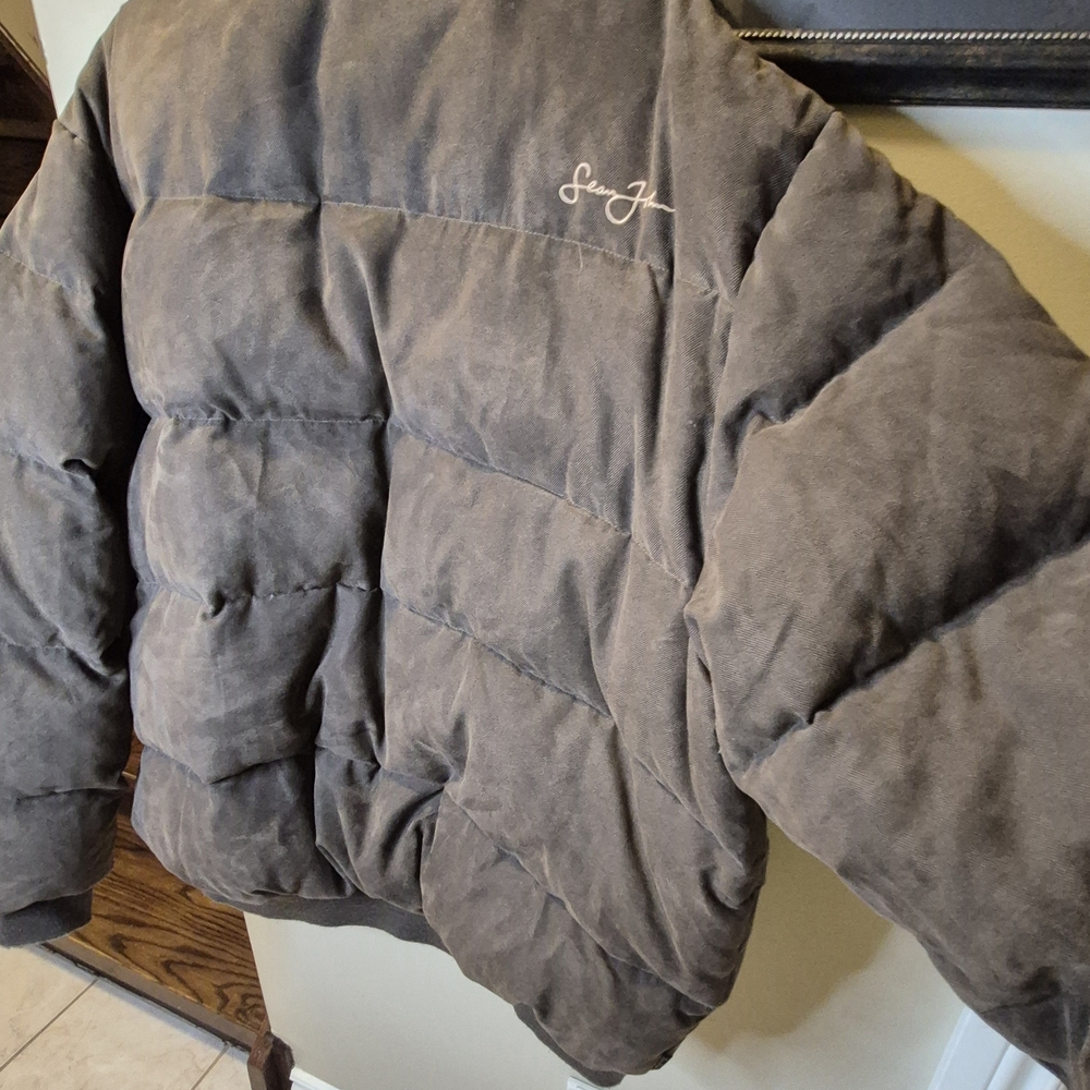 Sean John Reversible Puffer Jacket - Picture 7 of 11